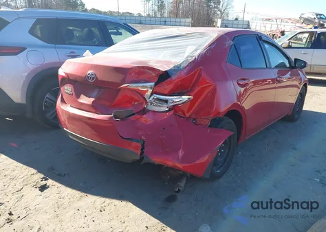 2016 Toyota Corolla Le from USA, damaged, VIN 2T1BURHEXGC531854